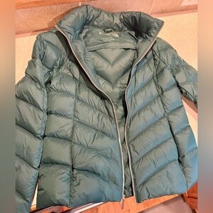 Michael Kors Women's Green Puffer Coat